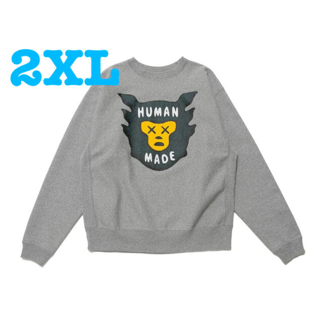 2XLサイズ HUMAN MADE KAWS スウェット