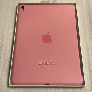アップル(Apple)のApple純正　9.7インチiPad Pro用　シリコーンケース　ライトピンク(iPadケース)