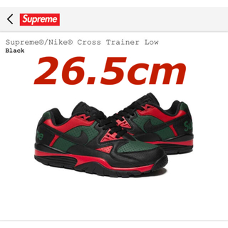 シュプリーム(Supreme)のSupreme Nike Cross Trainer Low black(スニーカー)