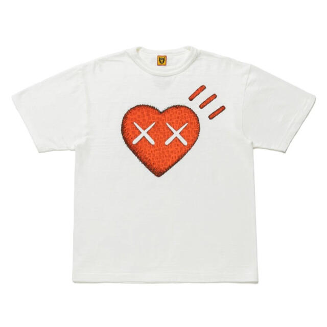 humanmade × kaws Tシャツ　ホワイト　Lサイズ