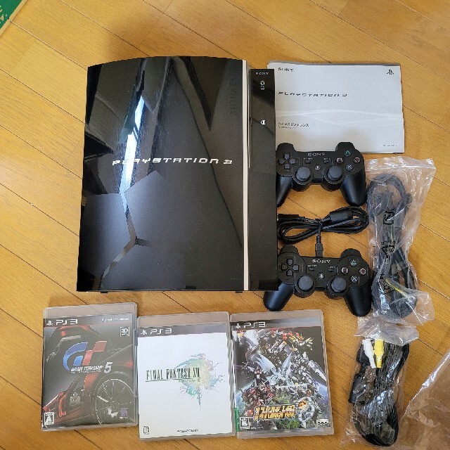 PS3本体　バイオハザード5モデル 箱付