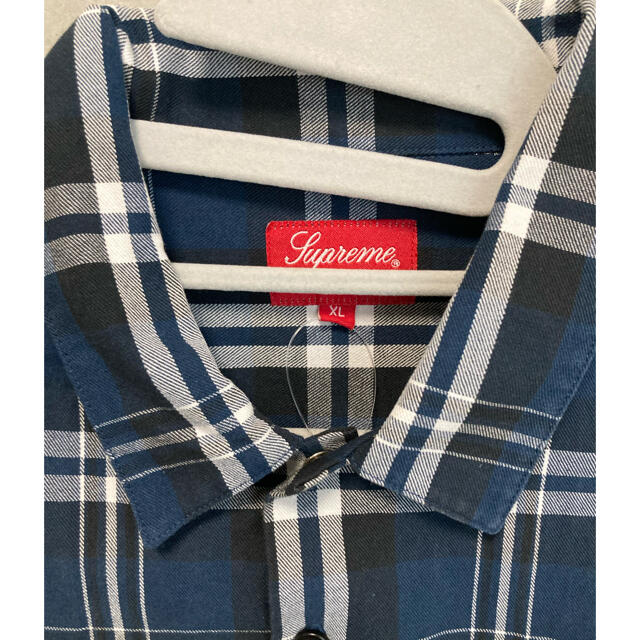 Supreme(シュプリーム)のsupreme thermal work shirt plaid XL メンズのトップス(シャツ)の商品写真