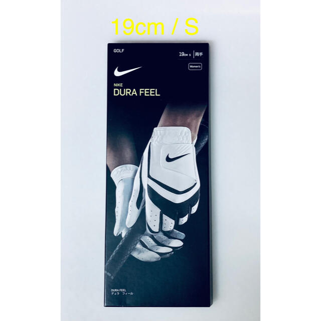 NIKE(ナイキ)の【新品】NIKE ナイキ ゴルフグローブ 両手用 レディース Sサイズ 19cm スポーツ/アウトドアのゴルフ(その他)の商品写真