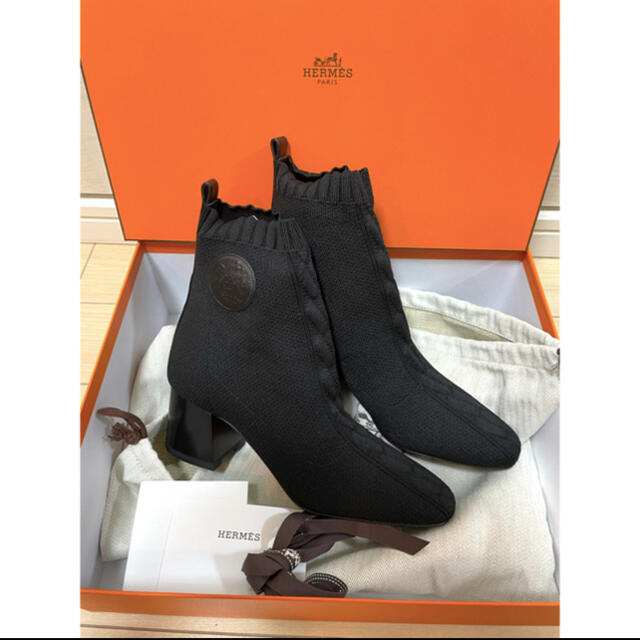 専用♡HERMES エルメス ヴォルヴェール ニットブーツ 37ハーフ