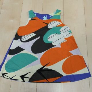 マリメッコ(marimekko)のマリメッコ　手作り　ワンピース　100　①(ワンピース)