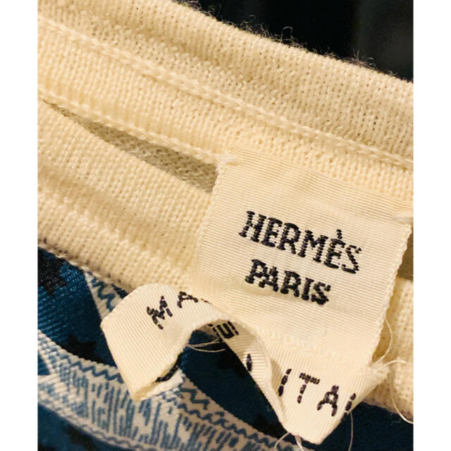 Hermes(エルメス)のHERMESエルメス ノースリーブニット 34 レディースのトップス(ニット/セーター)の商品写真