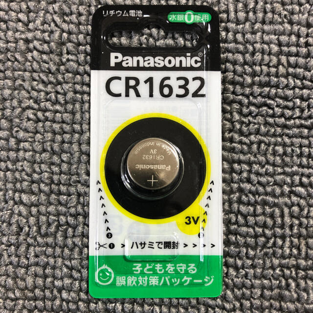 Panasonic ☆新品▽Panasonic リチウム電池 CR1632の通販 by さざなみ's shop ｜パナソニックならラクマ