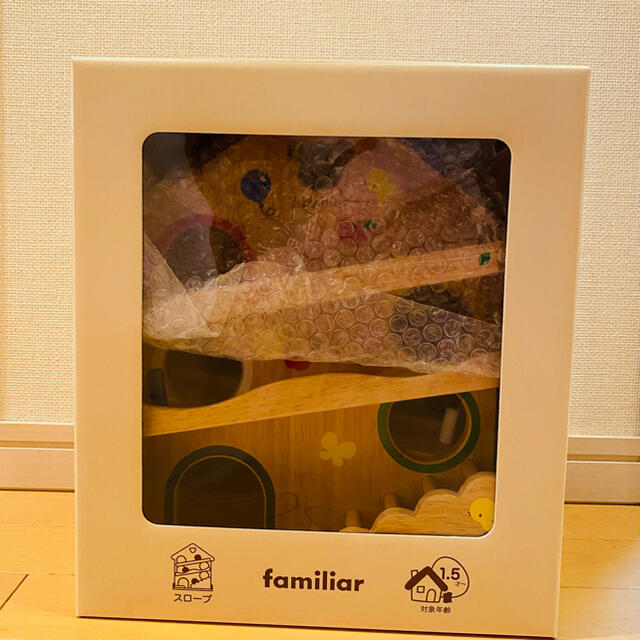 familiar(ファミリア)のfamiliar スロープトイ木製おもちゃ キッズ/ベビー/マタニティのおもちゃ(知育玩具)の商品写真