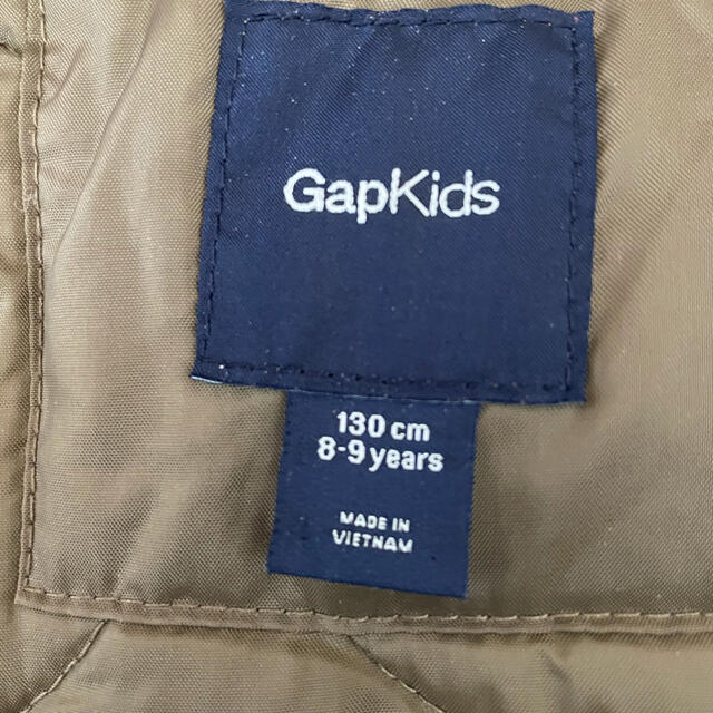 GAP Kids(ギャップキッズ)の値下げ　GAPkids ミリタリージャケット 130cm 3WAY グレー キッズ/ベビー/マタニティのキッズ服男の子用(90cm~)(ジャケット/上着)の商品写真