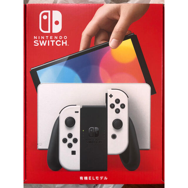 お得】 任天堂 未開封 新品 - Switch Nintendo スイッチ 白 有機EL