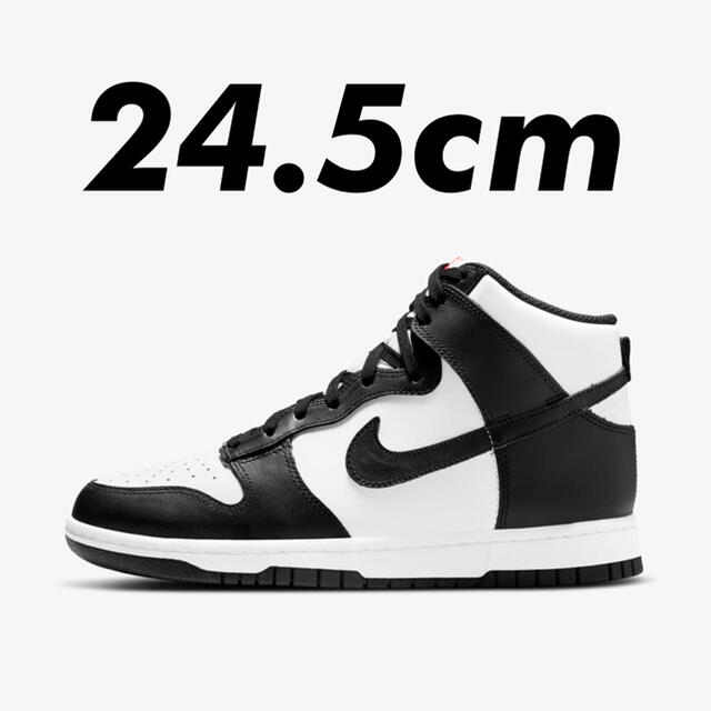 NIKE WMNS DUNK HIGH WHITE BLACK