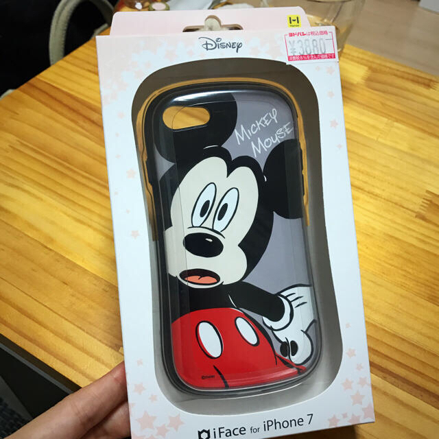 Disney(ディズニー)のiPhone7ケース ミッキーマウス iface スマホ/家電/カメラのスマホアクセサリー(iPhoneケース)の商品写真