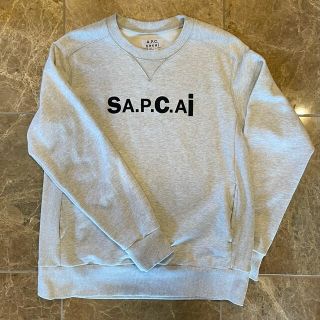 サカイ(sacai)のsacai × A.P.C コラボ スウェット グレー(スウェット)