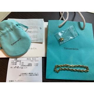 ティファニー(Tiffany & Co.)のティファニー　Tナローチェーンブレスレット(ブレスレット/バングル)