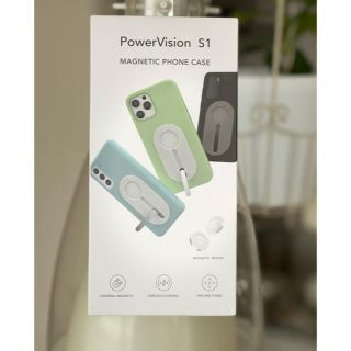 【なる様専用】POWERVISION S1 スマホケースブラック(iPhoneケース)