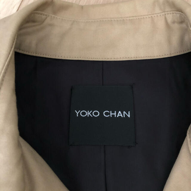 BARNEYS NEW YORK(バーニーズニューヨーク)のYOKO CHAN ヨーコチャン　トレンチコート　size36 ベージュ レディースのジャケット/アウター(トレンチコート)の商品写真