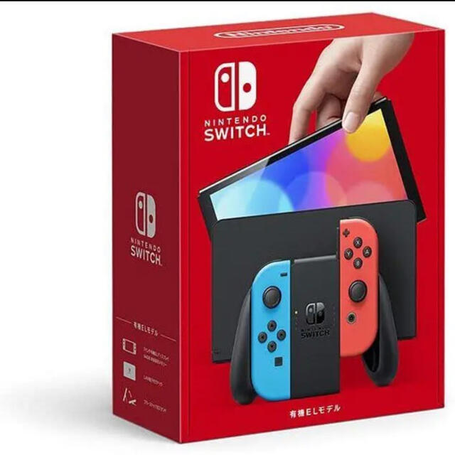 お気に入りの Switch Nintendo - Switch（有機ELモデル）ネオンブルー