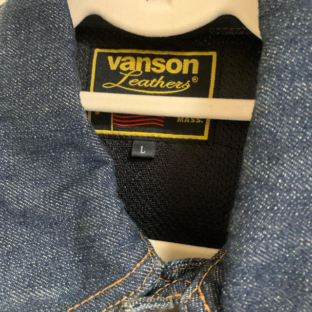 VANSON - vanson デニムベスト 未使用 美品 Lサイズの通販 by eri
