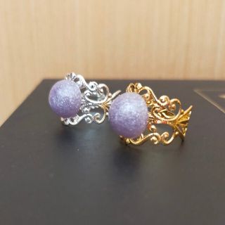 ハンドメイド レジン リング(リング)