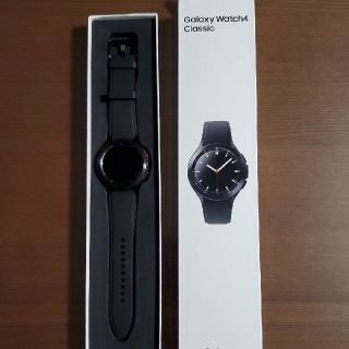 サムスン(SAMSUNG)のGalaxy Watch4 classic 42mm　ブラック(腕時計(デジタル))