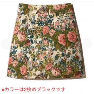 グレイル(GRL)の未使用　花柄ゴブラン織り スカート GRL(ミニスカート)