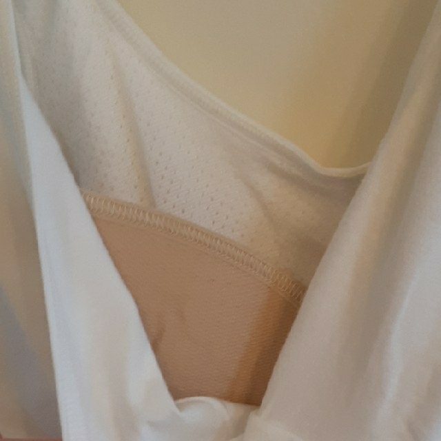 MUJI (無印良品)(ムジルシリョウヒン)の無印良品 裏メッシュカップ付タンクトップ 授乳服 マタニティ レディースのトップス(タンクトップ)の商品写真