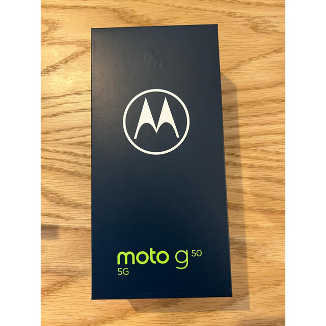 スマートフォン本体Moto g50 5g テンダーグリーン 新品未開封
