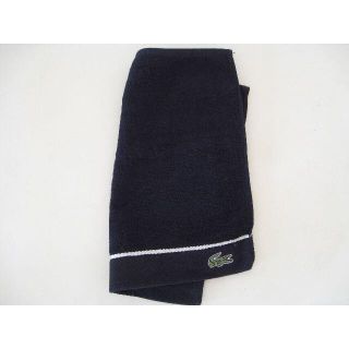 ラコステ(LACOSTE)のLACOSTE ハンドタオル　black(タオル/バス用品)