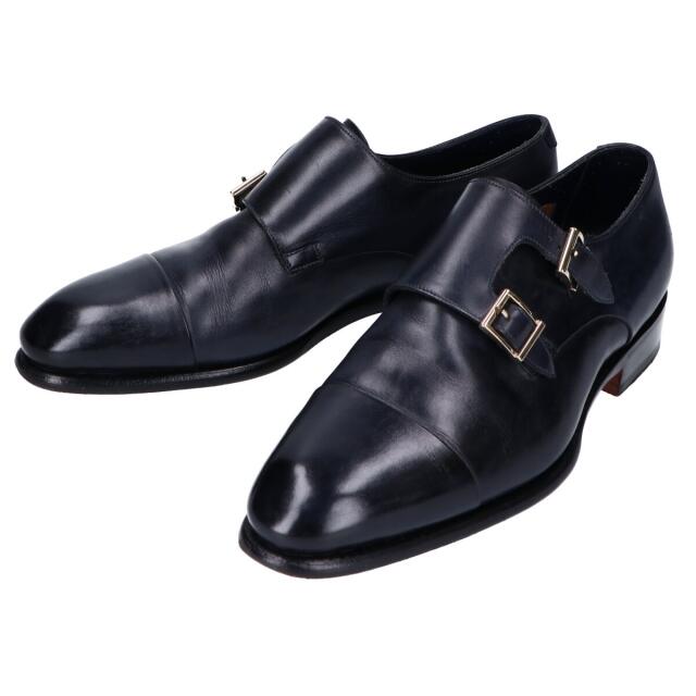 買い物 【1点限りの超特価‼️】Santoni サントーニ ダブルモンク