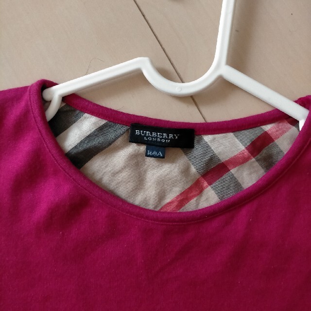 BURBERRY(バーバリー)のバーバリー長袖Ｔシャツ キッズ/ベビー/マタニティのキッズ服女の子用(90cm~)(Tシャツ/カットソー)の商品写真