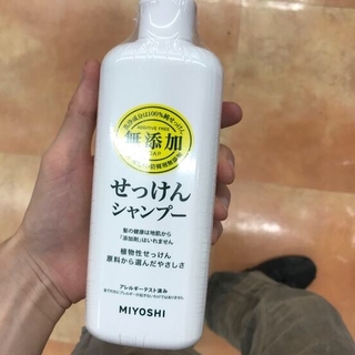 ミヨシ石鹸 無添加 せっけんシャンプー(350ml)(シャンプー)