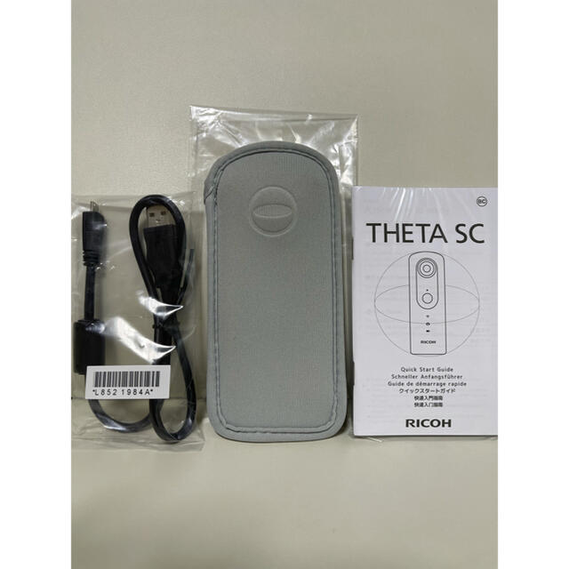 RICOH(リコー)のRICOH THETA SC 360°全天球カメラ スマホ/家電/カメラのカメラ(コンパクトデジタルカメラ)の商品写真