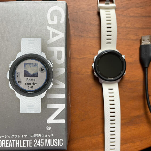 GARMIN(ガーミン)の【こたろー様用】Garmin for ATHLETE 245 MUSIC メンズの時計(腕時計(デジタル))の商品写真