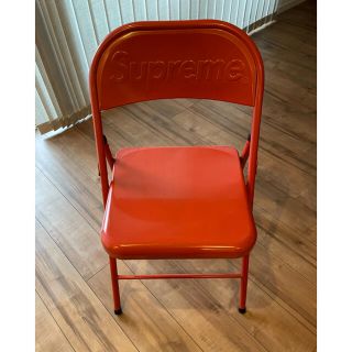 シュプリーム(Supreme)のSupreme metal folding chair　椅子　チェア(その他)