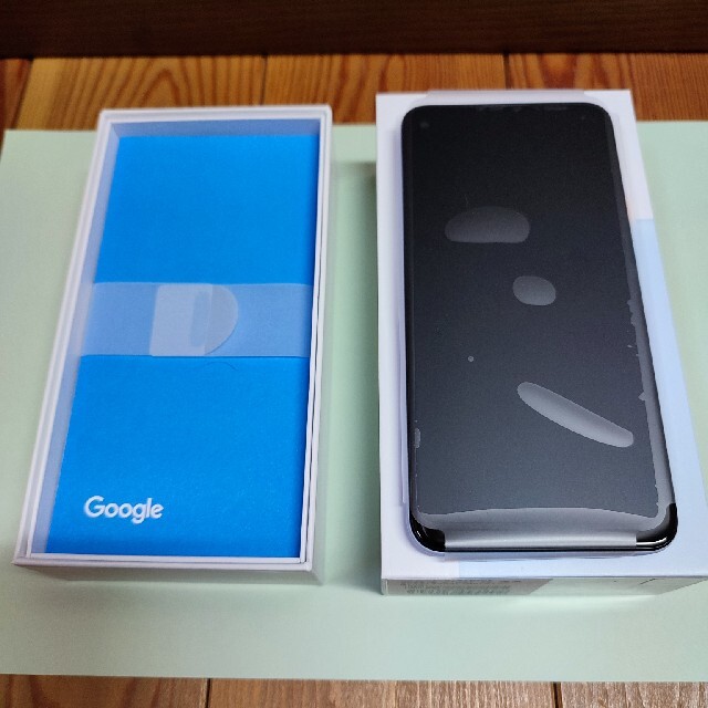 美品 Google Pixel4a BLACK ケース、フィルム付き