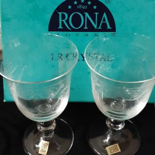 RONA LR CRYSTAL　ペアワイングラス(グラス/カップ)