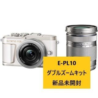 オリンパス(OLYMPUS)のOLYMPUS PEN E-PL10 EZ ダブルズームキット(ミラーレス一眼)