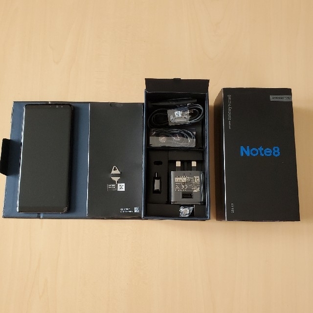 Galaxy Note8 シャッター音消音可能 SIMフリー 256GB