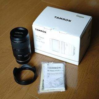 タムロン(TAMRON)の本日限り値下げTAMRON 28-75 F2.8 Di Ⅲ RXD (レンズ(ズーム))