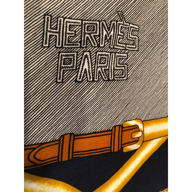 Hermes(エルメス)のエルメス 新品未使用 タグ付き カシシル カシミアシルク　2021 レディースのファッション小物(ストール/パシュミナ)の商品写真