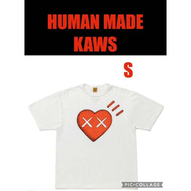 S HUMAN MADE X KAWS T-SHIRT KAWS #6