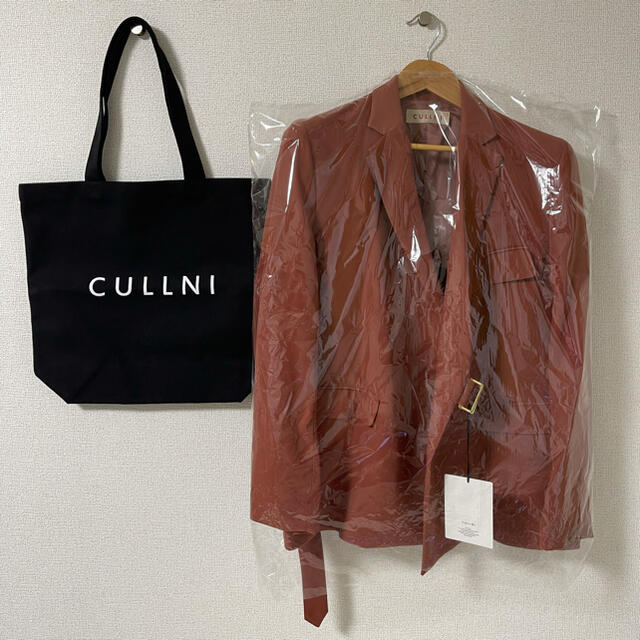 【新品未使用タグ付き】CULLNI（クルニ）タイロッケンジャケットu0026トートバッグ