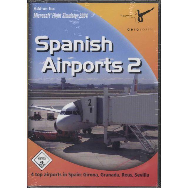 新品 Spanish Airports 2(FS2004) スペイン アドオン エンタメ/ホビーのゲームソフト/ゲーム機本体(PCゲームソフト)の商品写真