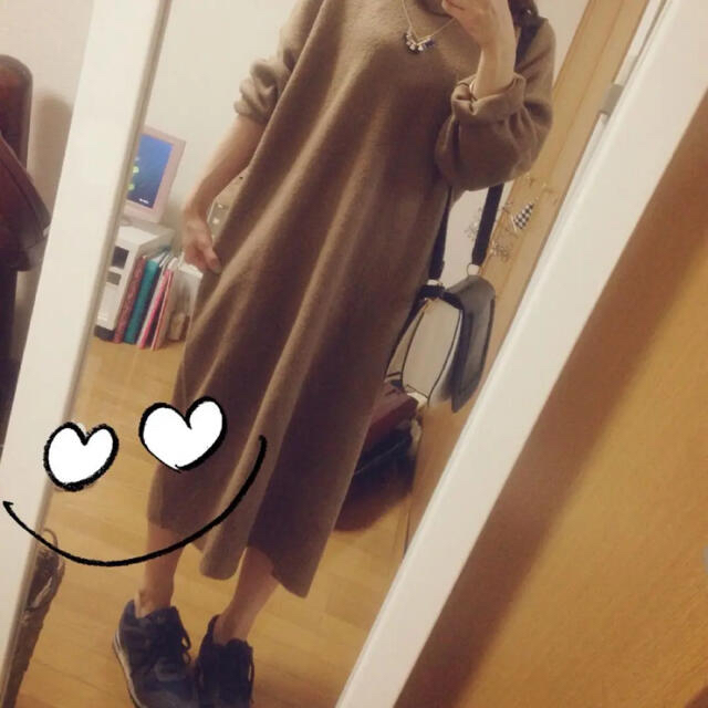 JEANASIS 9Gリブルーズワンピース ベージュ ブラウンの通販 by shop|ジーナシスならラクマ - JEANASIS ジーナシス 再入荷好評