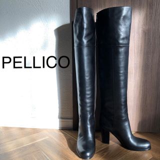 ペリーコ(PELLICO)の⭐︎新品⭐︎PELLICO 黒ロングブーツ  36(ブーツ)