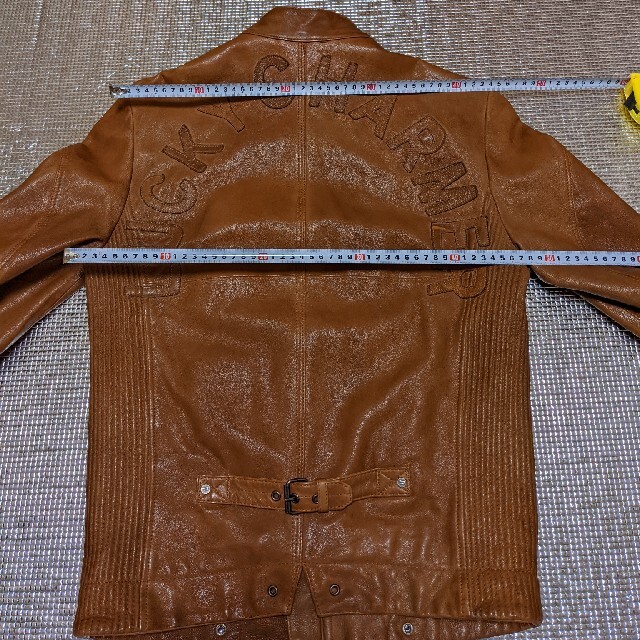 DIESEL(ディーゼル)のdiesel 革製ライダーズジャケット メンズのジャケット/アウター(レザージャケット)の商品写真