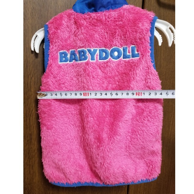 BABYDOLL(ベビードール)のベビードール　ノースリーブ　アウター☆ キッズ/ベビー/マタニティのキッズ服女の子用(90cm~)(ジャケット/上着)の商品写真