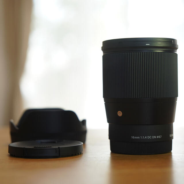 SIGMA 16mm f1.4 美品　使用数回　Eマウント