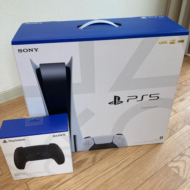 【新品、未開封】PlayStation5 コントローラーセット(ブラック)