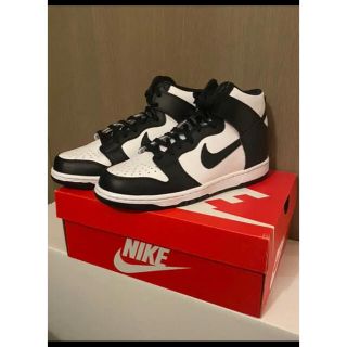 ナイキ(NIKE)のNIKE DUNK HIGH RETRO BLACK AND WHITE(スニーカー)